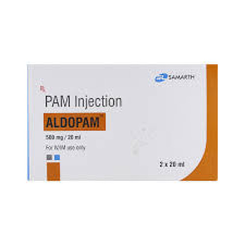 PAM Injection Aldopam 500mg/20ml